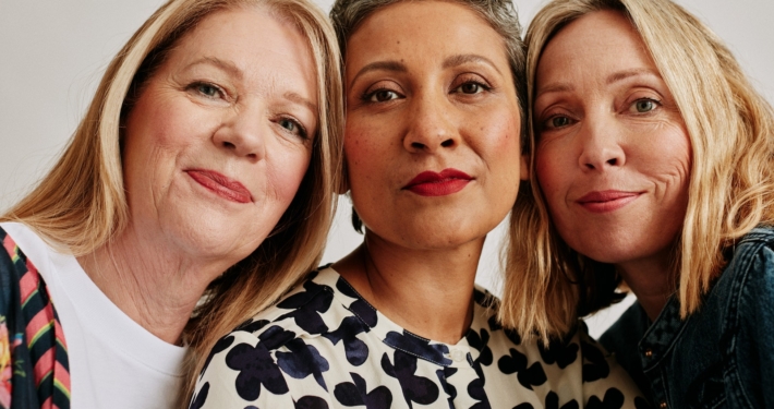 Portrait of Women in Studio