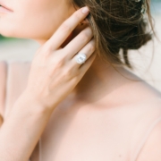 Woman Wearing Diamond Ring