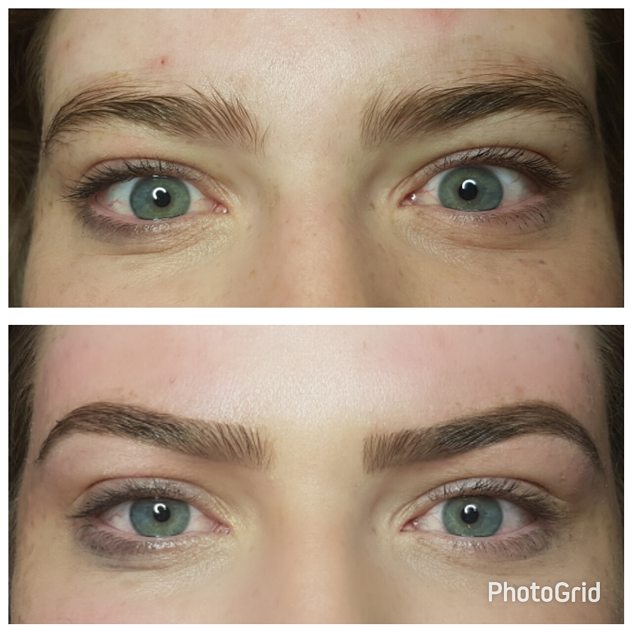 Before & After Eyebrow Treatment by The Eyebrow Specialist, Brisbane