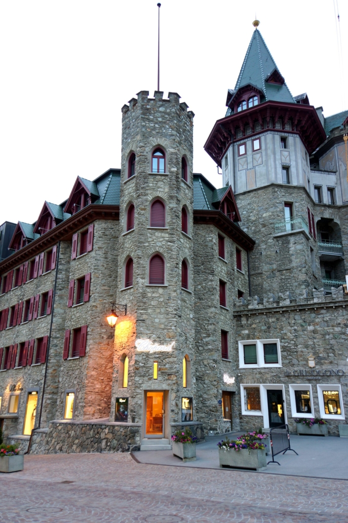 The hotel's landmark tower.