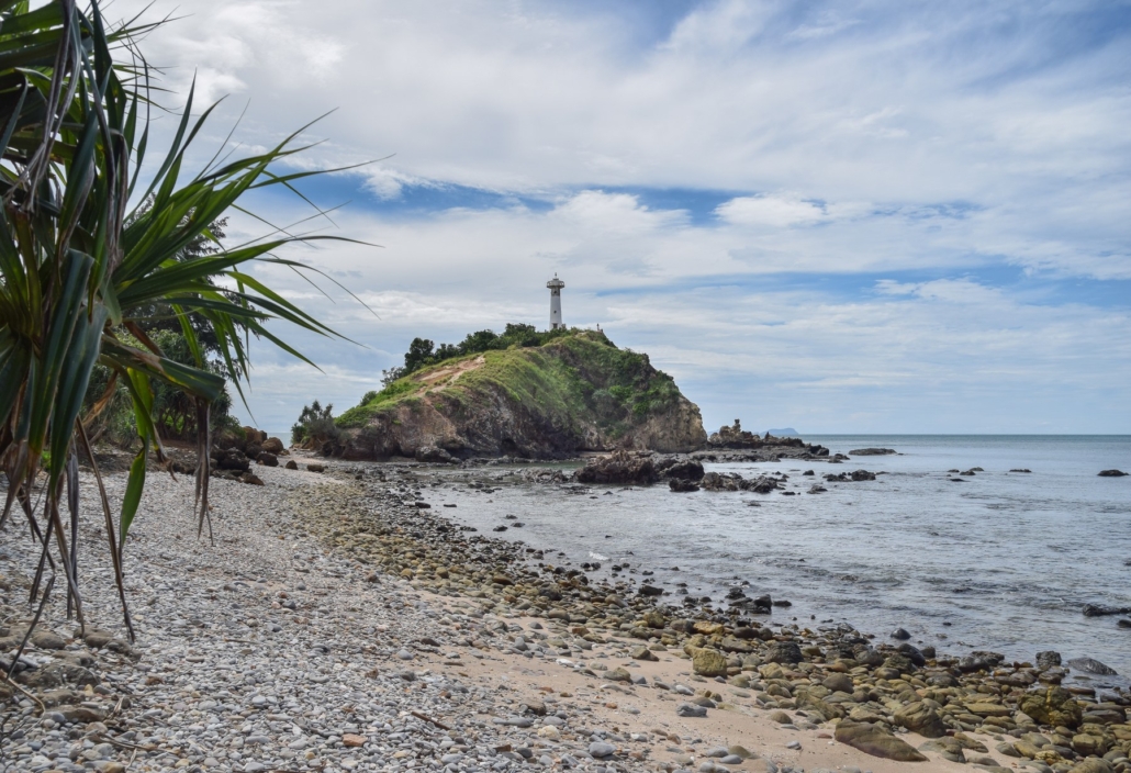 The lighthouse at Mu Ko Lanta National Park, at the island’s southern tip.